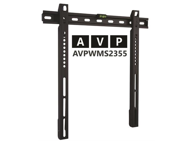 AVP PRO SLIM Veggfeste for skjerm 23-55" opp til 50kg,