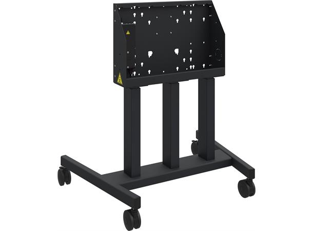 SmartMetals Floor lift on wheels, max 98 max 180kg Black