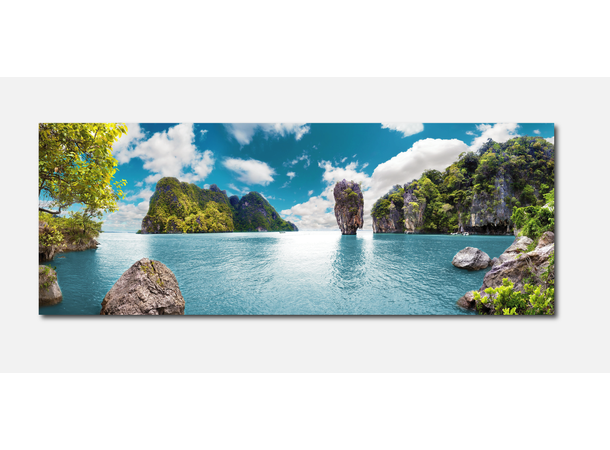 Screenline Only White 16:10 224 x 140 104" rammespent,  ingen sorte kanter