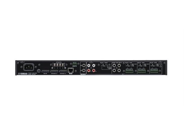 Yamaha mikseforsterker 3,4,8ohm/100V 2x100W/200W 100V, 2x100W lav ohmig, DSP