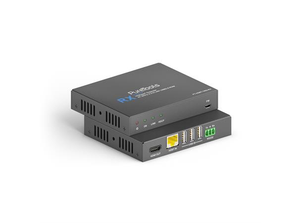 PureTools - HDBaseT Extender Set KVM 4K (60Hz 4:2:0), 100m 4K / 100m 1080p