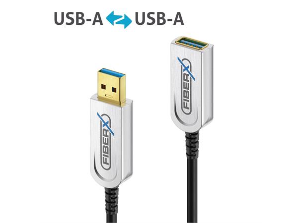 FiberX Series - USB 3.1 Fiber Optic Extension Cable - 25m