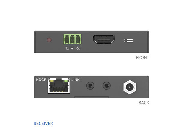 PureTools HDBaseT Extender KIT 10,2Gps 4K@30/4K@60Hz (4:2:0),4K40m 1080p 70m