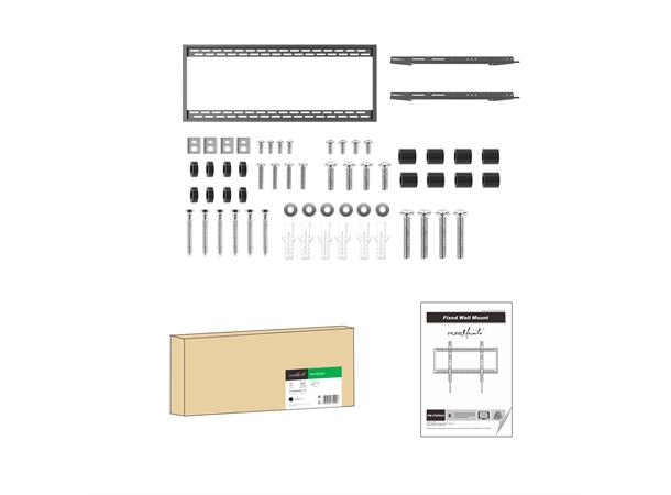 Puremount Wallmount Max VESA 900x600, 100kg 60-98"