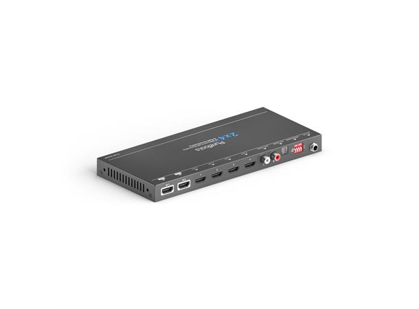 PureTools 2x4 4K HDMI Splitter/Downscale Audio De-Embedding