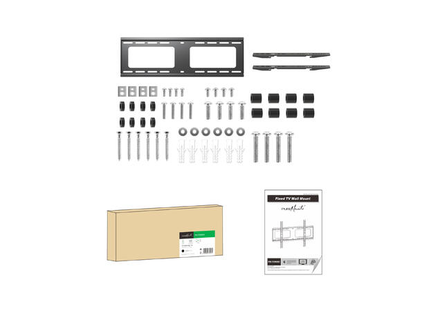 Puremount Wallmount Max VESA 600x400, 80kg