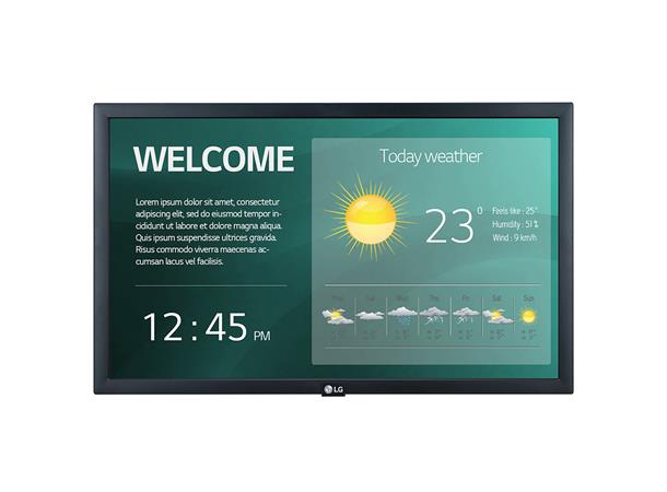 LG SM3 Series 22" IPS FHD 250cd 16/7 webOS Speaker wifi