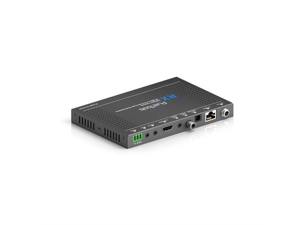 PureTools HDBaseT Receiver/De-Embedding 4K,40m4K/70m1080p/audio-HDMI ut