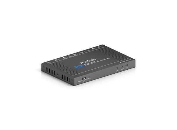 PureTools HDBaseT Receiver/De-Embedding 4K,40m4K/70m1080p/audio-HDMI ut