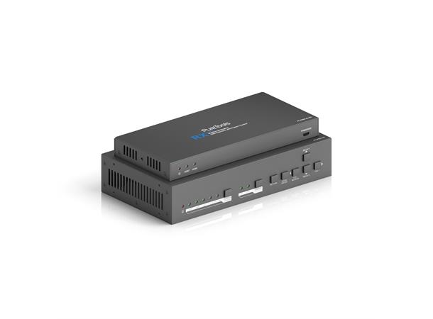 PureTools 4x2 4K HDBaseT Conference Switcher with Scaler Set