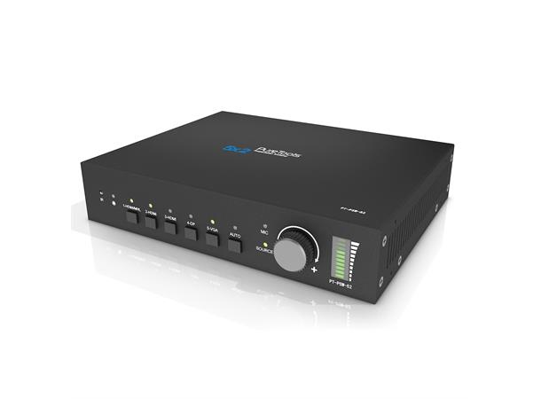 PureTools 5x2 2K Seamless HDBaseT Presentation Switcher with Scaler Set