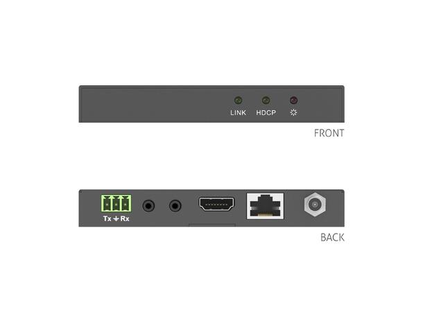 PureTools - HDBaseT Transmitter 4K, 40m 4K / 70m 1080p