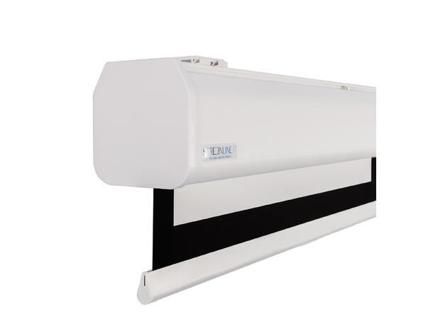 Screenline MOT 1:1 300x300cm 167" RF/IR/12V trigger/Sort Kasse