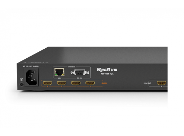 WyreStorm 4K HDR 4:4:4 HDMI 4x4 Matrix Ryddesalg/Demo/B-Vare