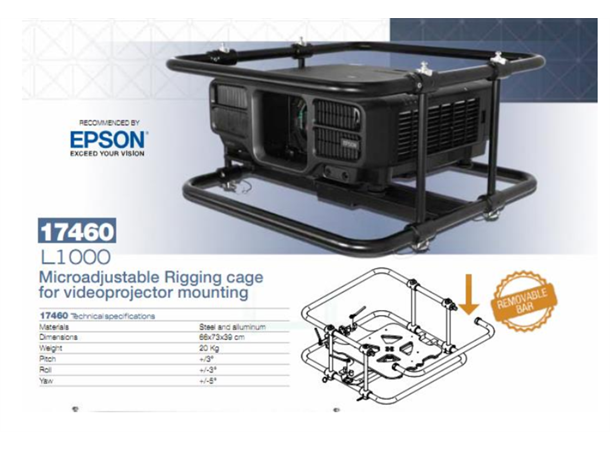 Euromet Rigging cage Epson L-1000/PU Kalibro