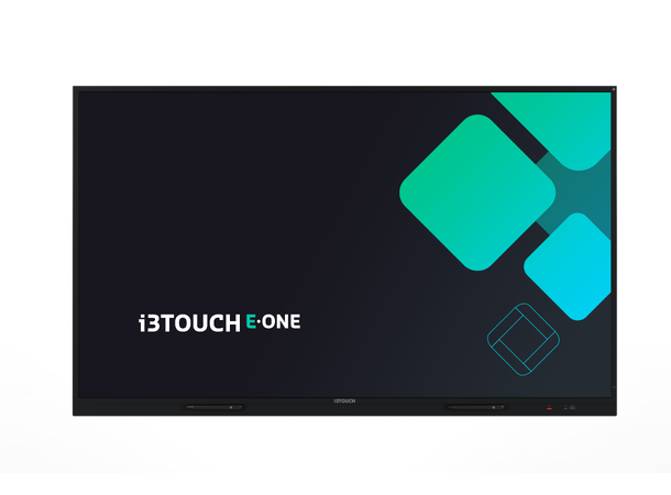 i3TOUCH E-ONE 86" 4K, 450 nits 18/7, OPS slot, 40 p touch , veggfeste