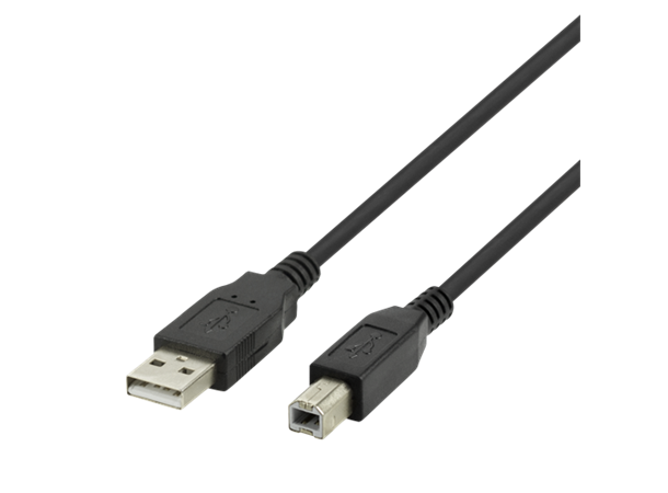 AVP USB 2.0 A - B kabel 3 meter, 2.0, 480 Mb/s