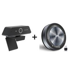 Video Webcam + Bluetooth speaker Maxhub Bundle