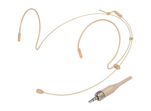Work hudfarget hodebøylemikrofon 3.5mm(M), bagg, vindbeskyttelse