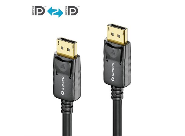 Sonero DisplayPort 8K kabel, 5m DP 1.4, 32.4Gbps, UHD-2 60Hz