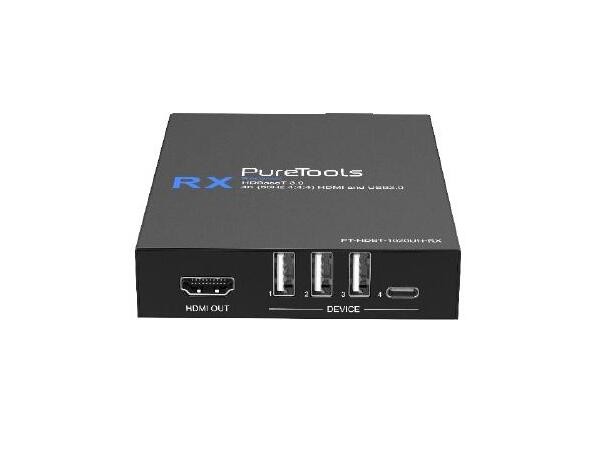 PureTools - HDBaseT HDMI and USB2.0 RXHDBaseT 3.0-4K(60Hz 4:4:4)HDMI/USB2.0