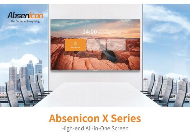 Absen Icon X136 LED w/Wallmount 136" PP1.5 1920x1080