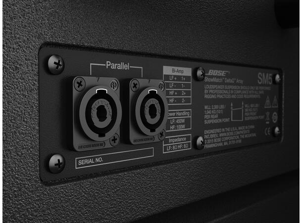 BOSE SHOWMATCH SM10 DELTAQ ARRAY LOUDSPEAKER