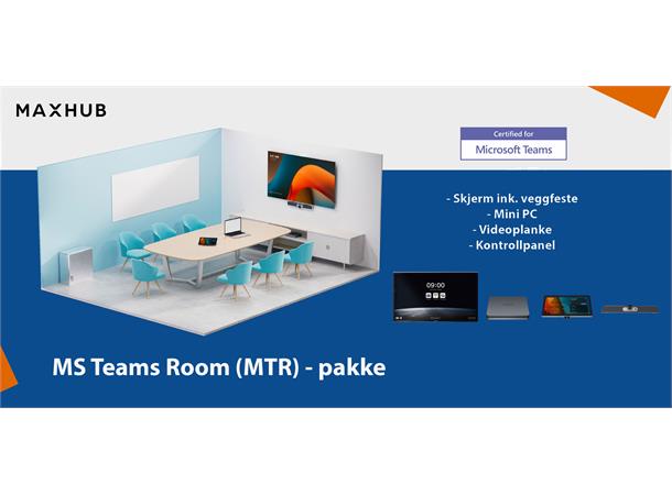 Maxhub 75"  XT10 MTR System Teams pakke