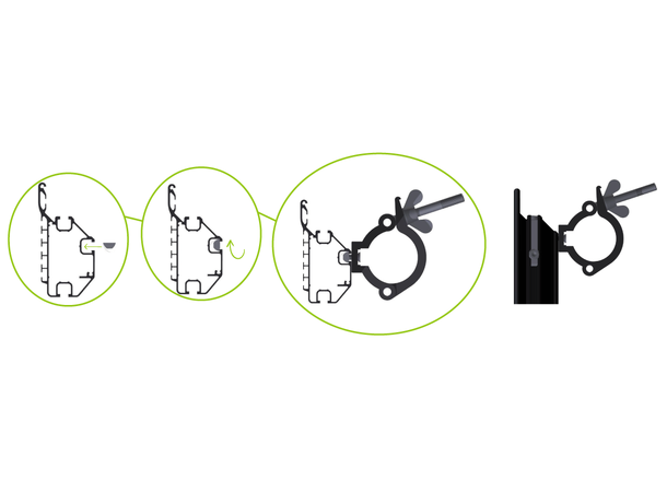 Screenline TRUSS MOUNT BRACKET