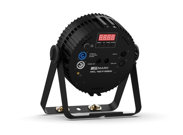 WorkPro - SLIM PAR, RGBW LED 96W Beam angle 25º DMX 8CH 12 x8W RGBW LED