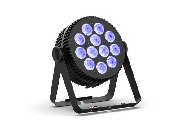 WorkPro - SLIM PAR, RGBW LED 96W Beam angle 25º DMX 8CH 12 x8W RGBW LED