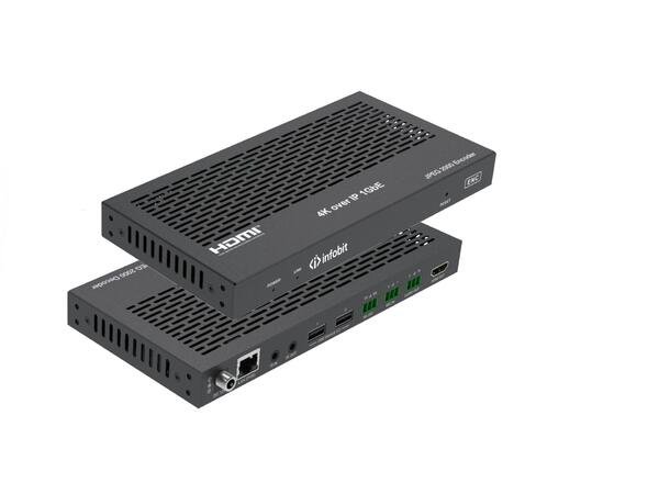 InfoBit - iSwitch 2000T TX Encoder HDMI 4K30 JPEG 2000 AVoIP Encoder, KVM