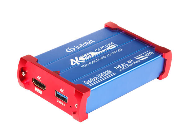 InfoBit - iSwitch UVC03K USB 3.0 4K Ultra HD Video Capture
