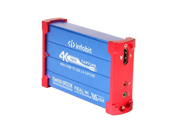 InfoBit - iSwitch UVC03K USB 3.0 4K Ultra HD Video Capture