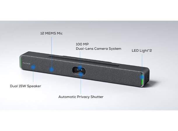 MAXHUB XBar U50 USB video bar for Teams Rooms