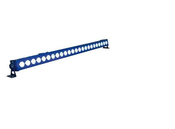 WorkPro -LED Bar24 x 3W RGB DMX CH 5/8/14/26/50. Aperture 25º. Battery.