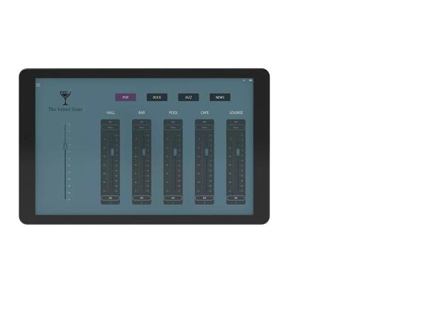 WorkPro - 8'' touch control panel & APP WAC 8 is a wall-mount  8'' touch screen.