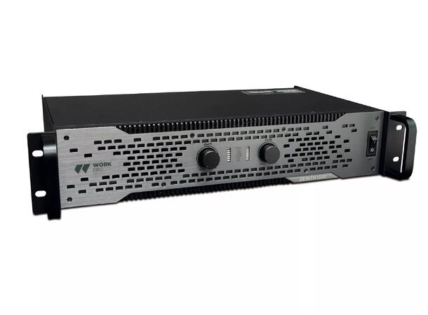 WorkPro - ZENITH 1000 2x 500w PA Amp 2 x 500 W @ 4 Ohm. FA. Switched.