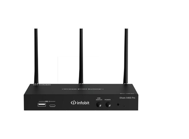 InfoBit - iShare X400 Pro WL Dual Screen Dual Screen BYOM Switcher