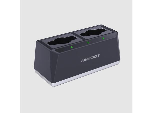 Aimiciot - Charging dock Lade dock for 2 stk mikrofoner