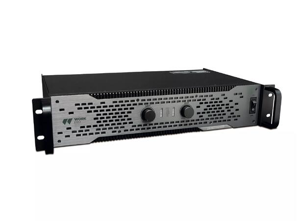 WorkPro - ZENITH 2500 2x 1250w PA Amp 2 x 1250 W @ 4 Ohm. FA. Switched.