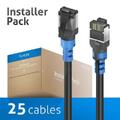 PureLink Cat.6a Patch Cable 3M S/FTP InstallerPack FlexInstall Series 25stk