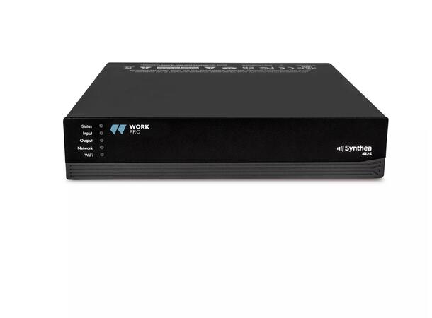 WorkPro - SYNTHEA 4125 amp- DSP. Wi-fi 4x125W@4 ohm 2x250W 100V/Bridge@8 Ohm