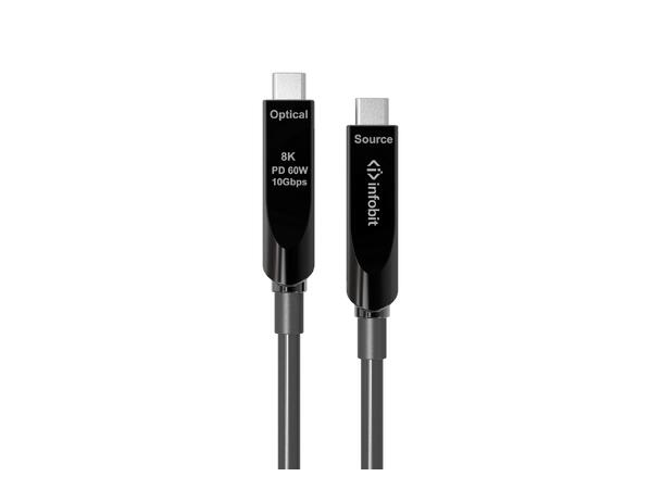 InfoBit -AOC-USB3.1 7m C-C PD60W USB-C/C 3.1 Gen2 FullFeatured LADING 60W