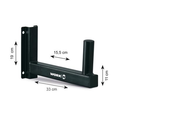 WorkPro - Wallmount bracket 45 KG Fixed position. Max Load: 45 Kg 10/8"