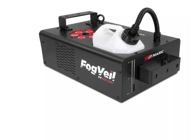 WorkPro - fog machine Vertical . 1500 W. Tank 2.5 litres. 6 LEDs RGB 3 W. DMX & R