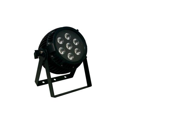 WorkPro - Battery led lamp WLDMX 25º 84W 7 x LED RGBWAUV 12W. AIR DMX