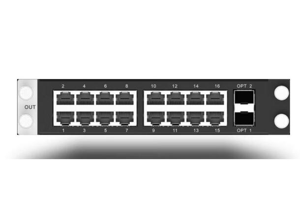 Novastar H_16xRJ45+2xFiber sending card