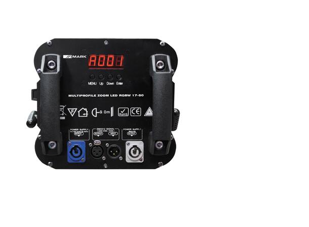 WorkPro -Spotlight COB  RGBW 200 W Profile Spotlight Aperture 17º-50º DMX